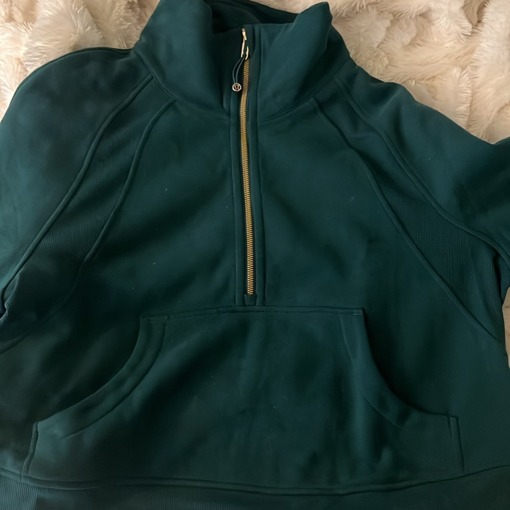 🍋 Lululemon Scuba Oversized Funnel-Neck Half Zip